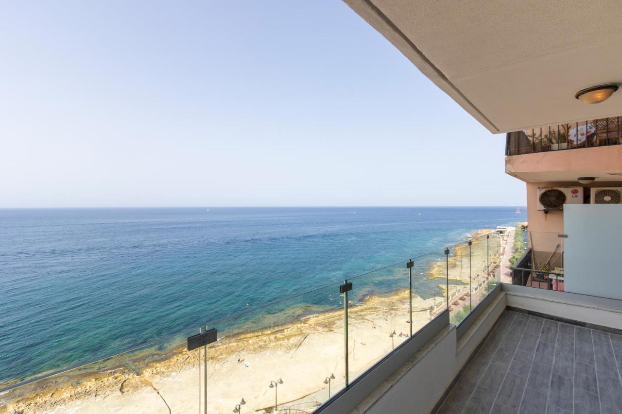 Seafront Sliema Apartment With Balcony & Sea Views By Jl Buitenkant foto