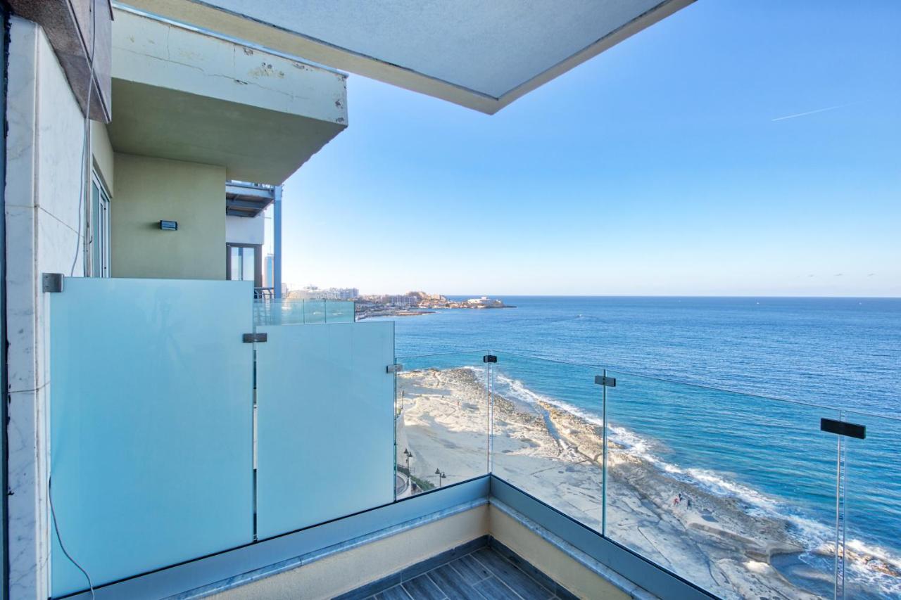 Seafront Sliema Apartment With Balcony & Sea Views By Jl Buitenkant foto