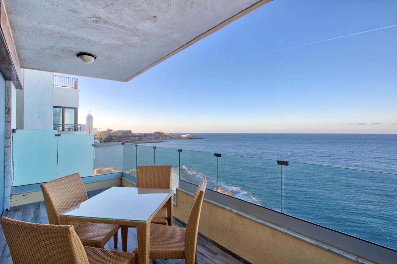 Seafront Sliema Apartment With Balcony & Sea Views By Jl Buitenkant foto